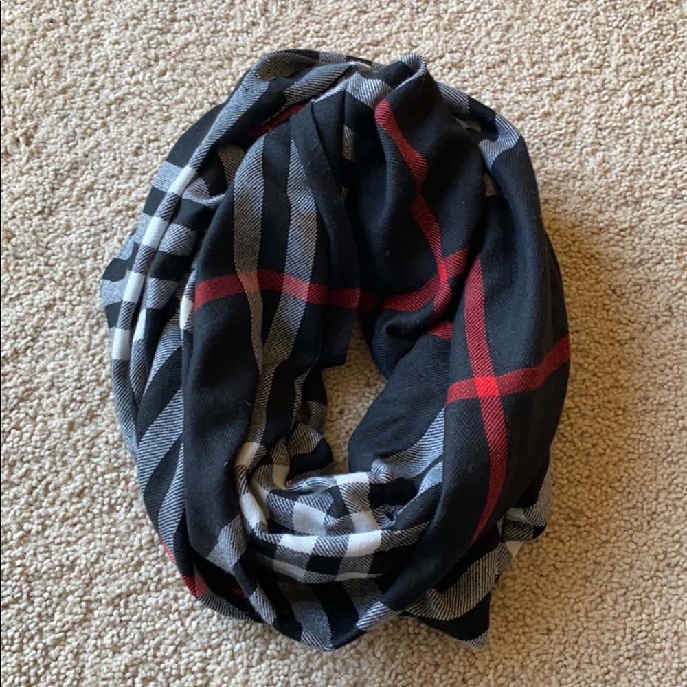 Patterned Infinity Scarf